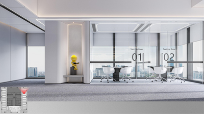 影石360公司办公室设计