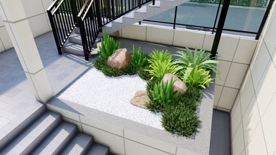 别墅露台景观设计