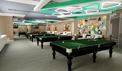 台球室装饰设计