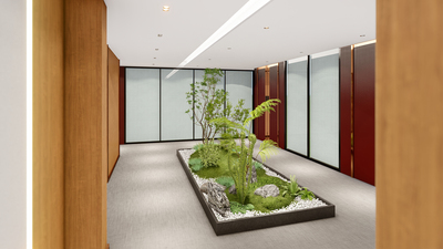 走廊微景观设计